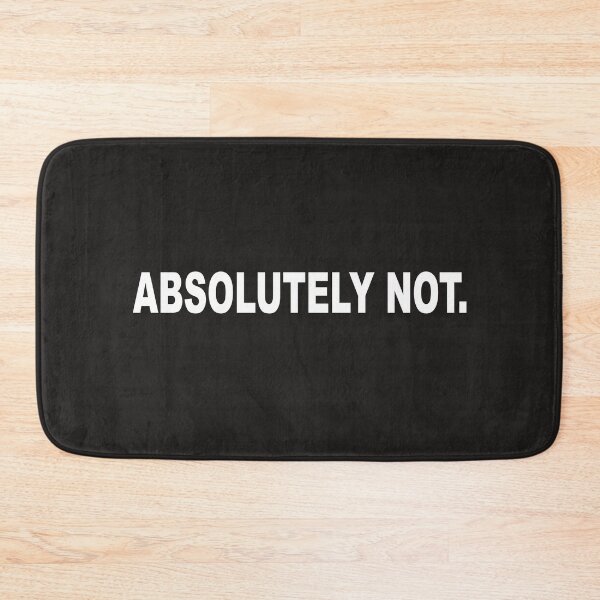 Item preview, Absolutely Not Embrace Saying No with A Style  designed and sold by Pugstuff.