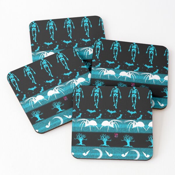 Item preview, Gothic ugly Sweater in Mermaid Blue designed and sold by Twisted Doodles.