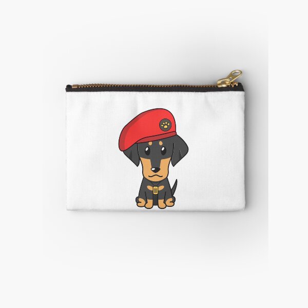 Item preview, Cute Red Beret dachshund Dog designed and sold by Pet Station.
