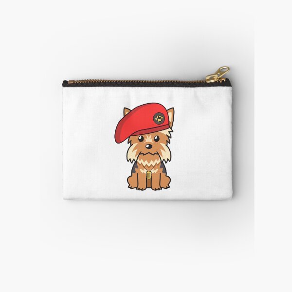Item preview, Cute Red Beret yorkshire terrier Dog designed and sold by Pet Station.