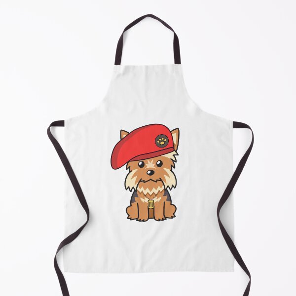 Item preview, Cute Red Beret yorkshire terrier Dog designed and sold by Pet Station.