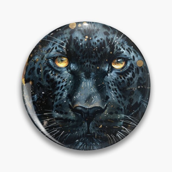 Artikelvorschau, Majestätischer schwarzer Panther entworfen und verkauft von Alx-Design.