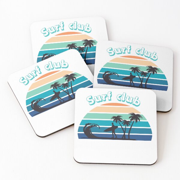 Item preview, Paradise surf club designed and sold by Art&couleurs .