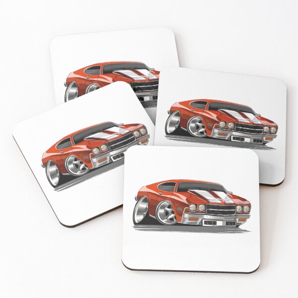 Item preview, Cartooned Chevy Chevelle designed and sold by Wilcox PhotoArt.