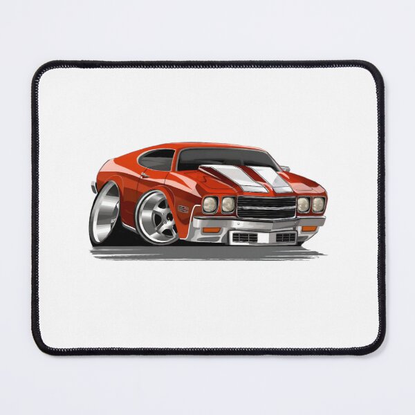 Item preview, Cartooned Chevy Chevelle designed and sold by Wilcox PhotoArt.