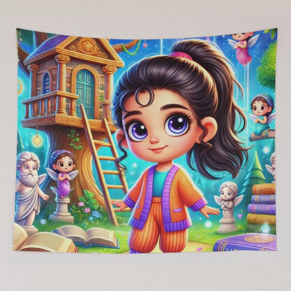 Item preview, Ankhi And The Treehouse ( Style 3) designed and sold by Dream Bloom Gallery.