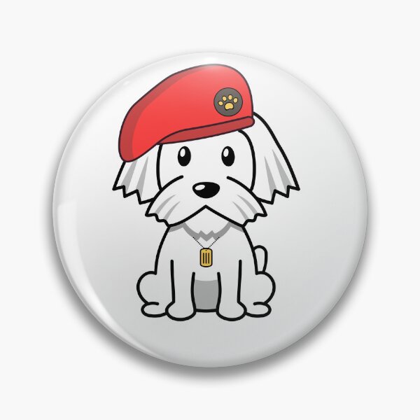 Item preview, Cute Red Beret old Dog designed and sold by Pet Station.