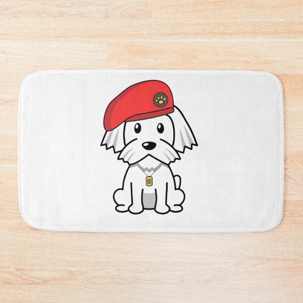 Item preview, Cute Red Beret old Dog designed and sold by Pet Station.
