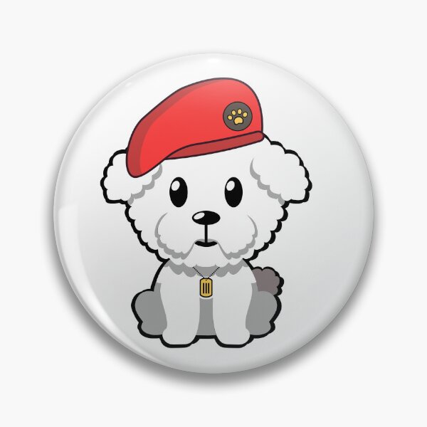 Item preview, Cute Red Beret Furry Dog designed and sold by Pet Station.