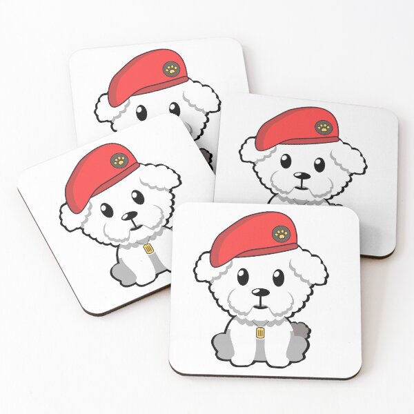 Item preview, Cute Red Beret Furry Dog designed and sold by Pet Station.