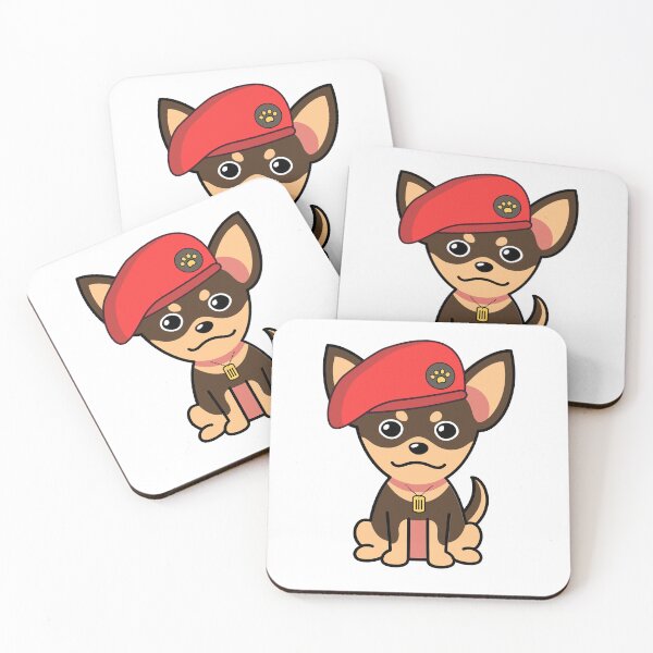 Item preview, Cute Red Beret small Dog designed and sold by Pet Station.