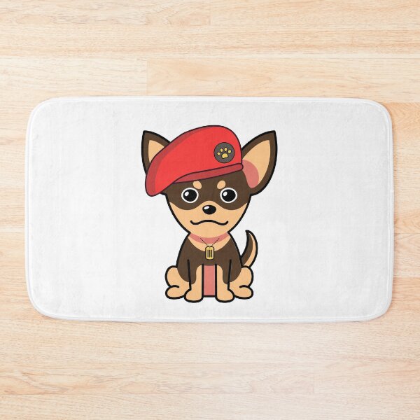 Item preview, Cute Red Beret small Dog designed and sold by Pet Station.