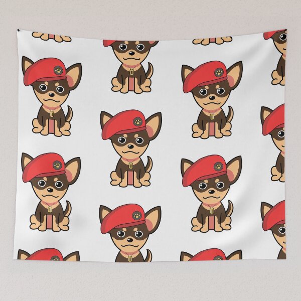 Item preview, Cute Red Beret small Dog designed and sold by Pet Station.