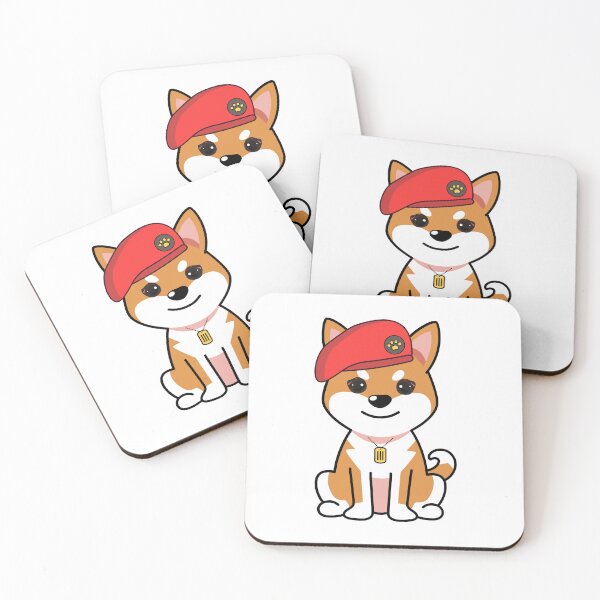 Item preview, Cute Red Beret orange Dog designed and sold by Pet Station.