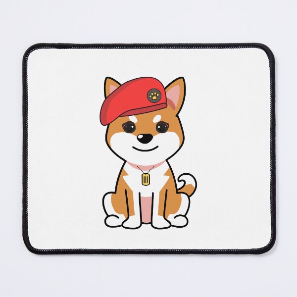 Item preview, Cute Red Beret orange Dog designed and sold by Pet Station.