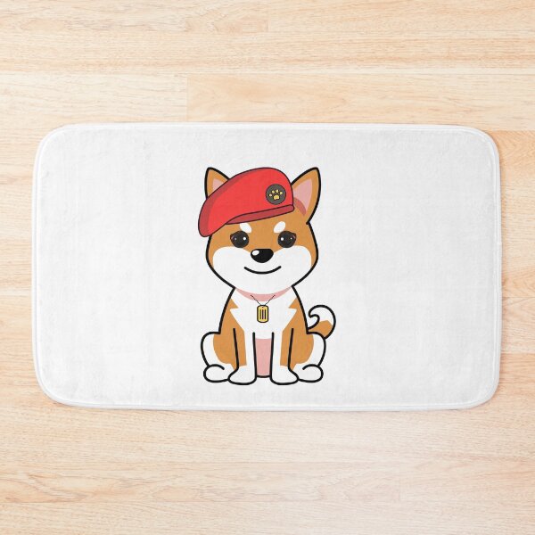 Item preview, Cute Red Beret orange Dog designed and sold by Pet Station.