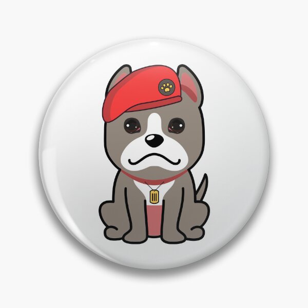 Item preview, Cute Red Beret grey Dog designed and sold by Pet Station.
