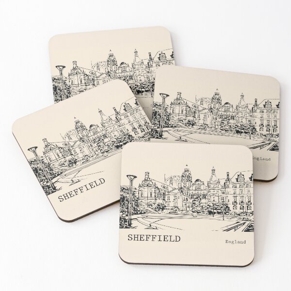 Item preview, Sheffield England designed and sold by Lakeric Cityscapes.