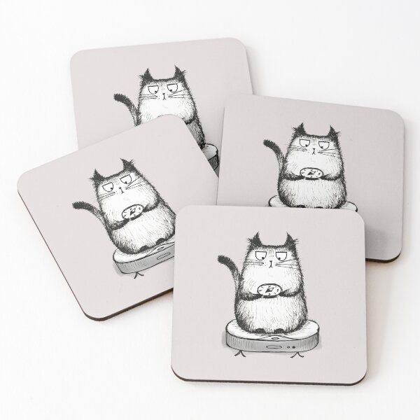 Artikelvorschau, Handgezeichnete Illustrationsskizze von lustigen Katzen entworfen und verkauft von Makitsu Neko.