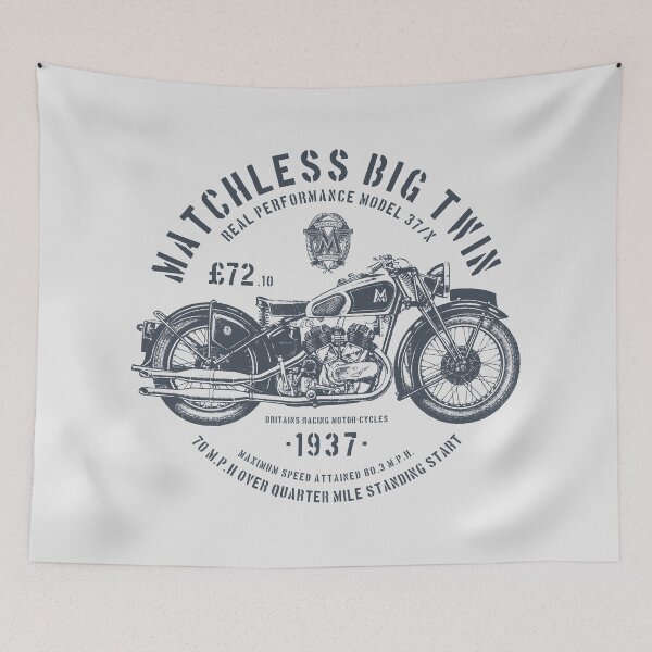 Item preview, Matchless Big Twin 1937 - Performance Model 37/8 designed and sold by IronFlyers.