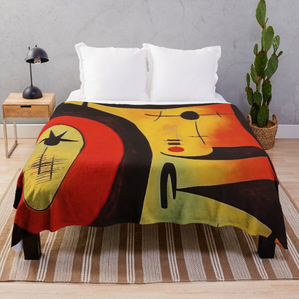 Item preview, Abstract Surrealist Art, Joan Miro, Mid-century modern art designed and sold by VanKlin.