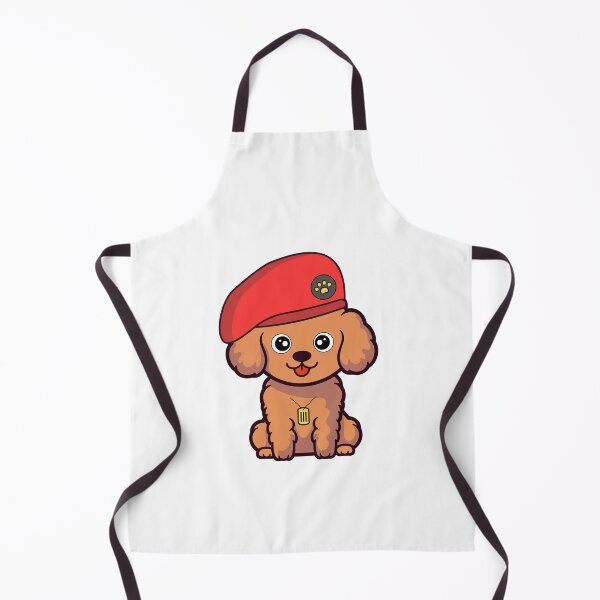 Item preview, Cute Red Beret brown Dog designed and sold by Pet Station.