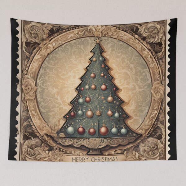 Item preview, A Vintage Christmas Tree Stamp Collection designed and sold by Vintagestamps.
