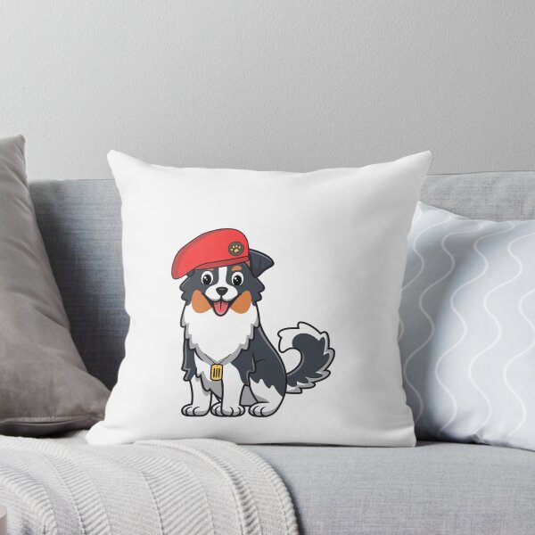 Item preview, Cute Red Beret Collie Dog designed and sold by Pet Station.