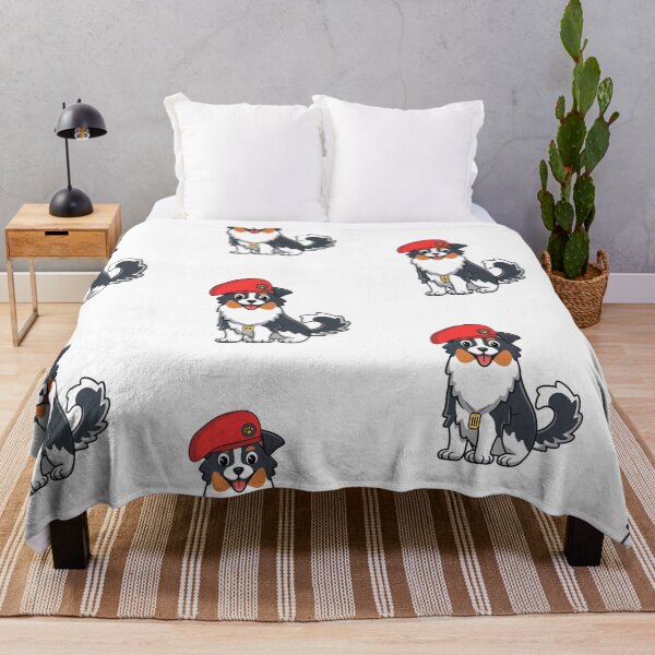 Item preview, Cute Red Beret Collie Dog designed and sold by Pet Station.
