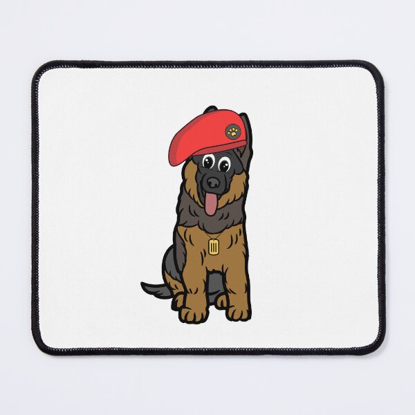 Item preview, Cute Red Beret Guard Dog designed and sold by Pet Station.