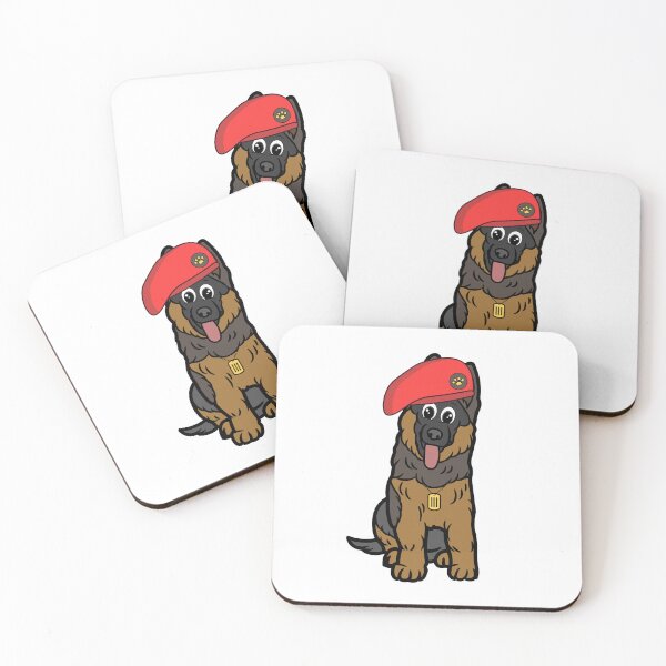 Item preview, Cute Red Beret Guard Dog designed and sold by Pet Station.