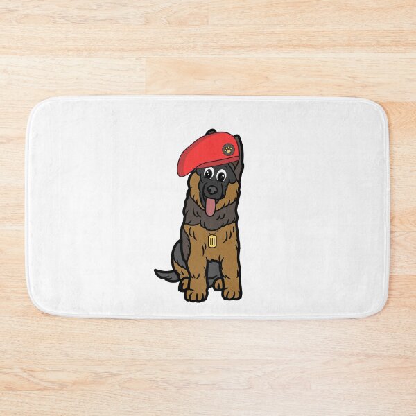 Item preview, Cute Red Beret Guard Dog designed and sold by Pet Station.