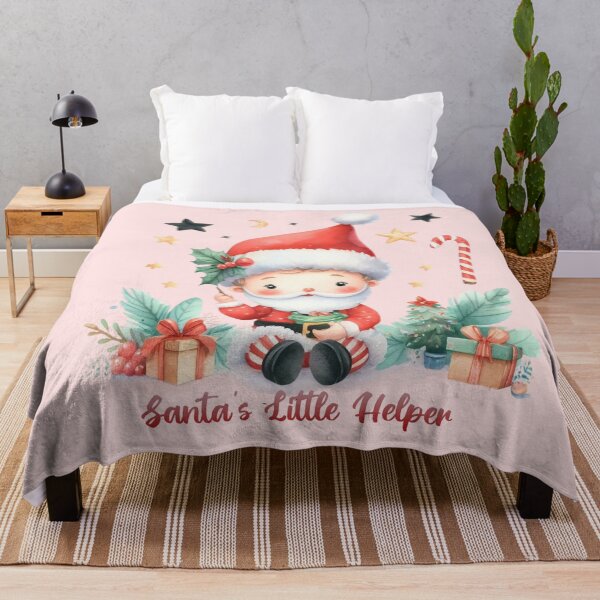 Item preview, Santa's Little Helper designed and sold by NettiesWallArt.