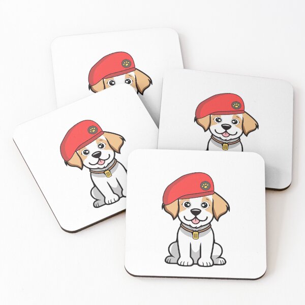 Item preview, Cute Red Beret Happy Dog designed and sold by Pet Station.