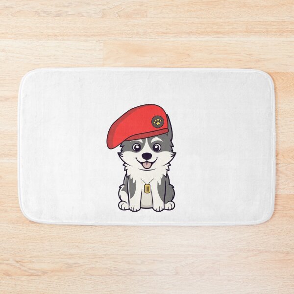 Item preview, Cute Red Beret Husky Dog designed and sold by Pet Station.