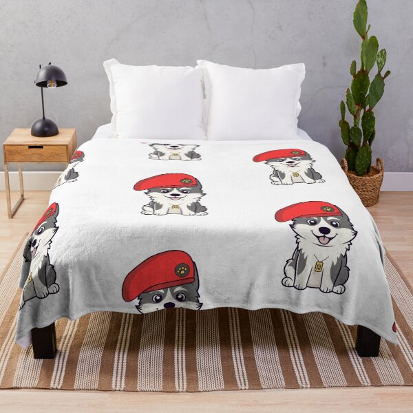 Item preview, Cute Red Beret Husky Dog designed and sold by Pet Station.