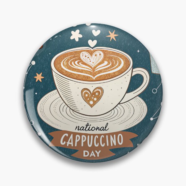 Item preview, T-Shirt Design Trending: NATIONAL CAPPUCCINO DAY designed and sold by ForeverPrintsOK.