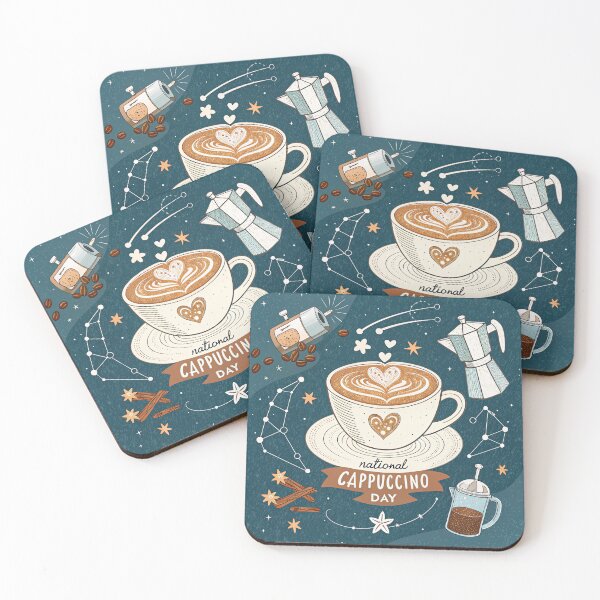Item preview, T-Shirt Design Trending: NATIONAL CAPPUCCINO DAY designed and sold by ForeverPrintsOK.