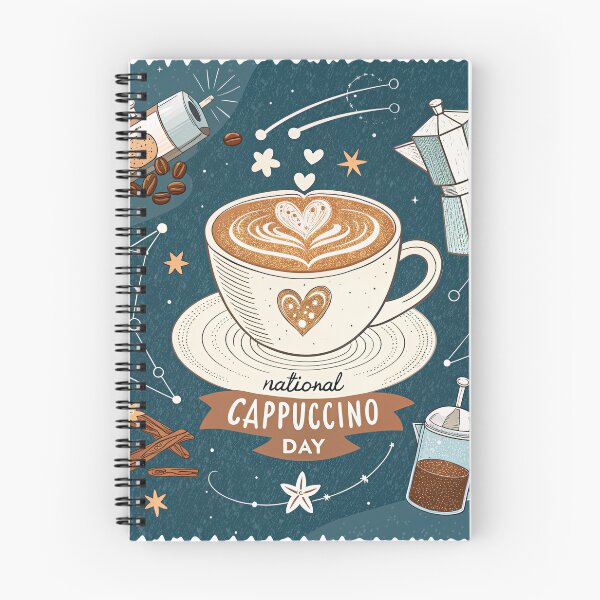 Item preview, T-Shirt Design Trending: NATIONAL CAPPUCCINO DAY designed and sold by ForeverPrintsOK.