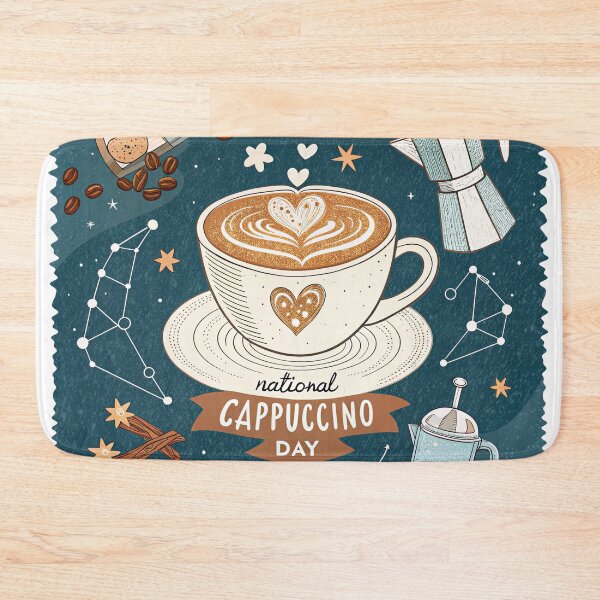 Item preview, T-Shirt Design Trending: NATIONAL CAPPUCCINO DAY designed and sold by ForeverPrintsOK.