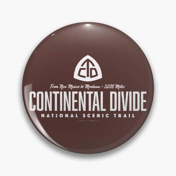 Item preview, Continental Divide Trail - Retro Wordmark designed and sold by deadmansupplyco.