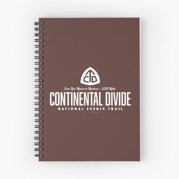 Item preview, Continental Divide Trail - Retro Wordmark designed and sold by deadmansupplyco.