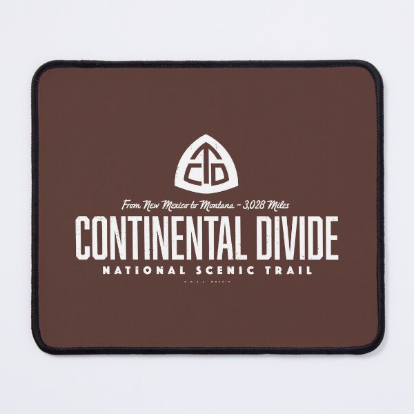 Item preview, Continental Divide Trail - Retro Wordmark designed and sold by deadmansupplyco.