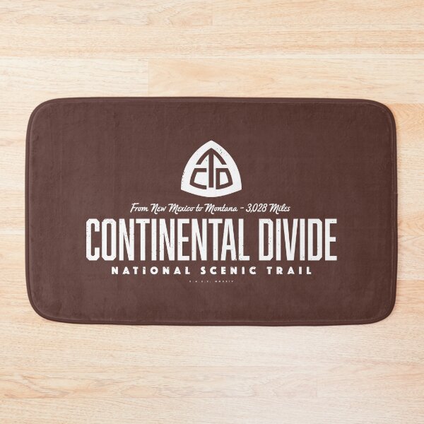 Item preview, Continental Divide Trail - Retro Wordmark designed and sold by deadmansupplyco.