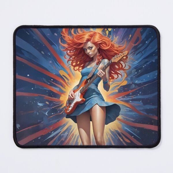 Item preview, Guitar Girl designed and sold by NEOCHRONOS.