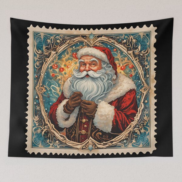 Item preview, Greetings from Santa Claus designed and sold by Vintagestamps.