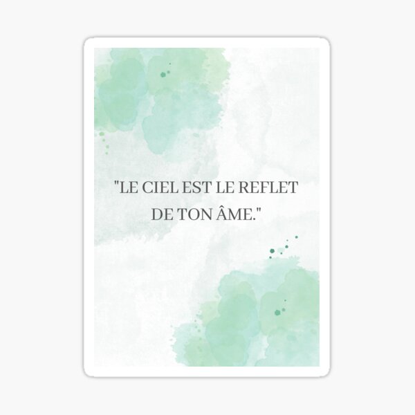 Item preview, The sky is the reflection of your soul designed and sold by Tifandco.