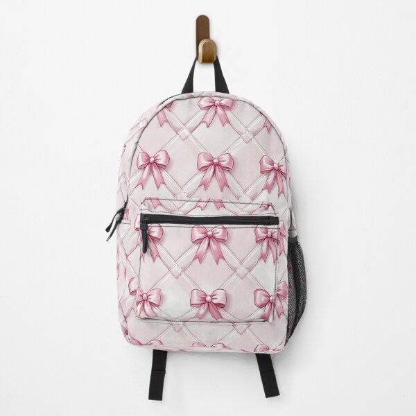 Item preview, Coquette Pink Bows Pretty Quilted Pattern designed and sold by DigitalEffects.