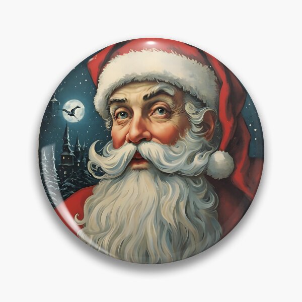 Item preview, Classic Santa Christmas Stamp designed and sold by Vintagestamps.
