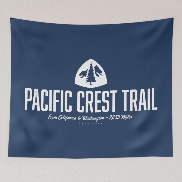 Item preview, Pacific Crest Trail - Retro Wordmark designed and sold by deadmansupplyco.